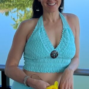 Turquoise vacation set